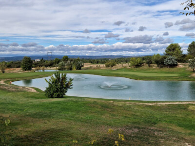 La vue sur le Golf de la Cabre d'Or